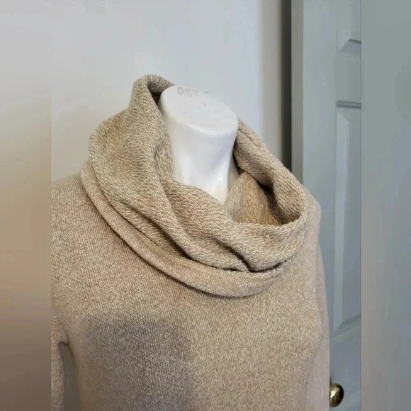 J.Crew Wool blend Funnel Cowl Neck Sweatshirt(S) - Picture 6 of 11